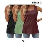3 Pack Womens Tank Tops