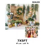 2x 7X5FT Spring Easter Photography Backdrops