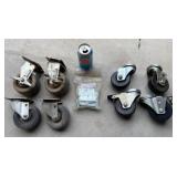 2 SETS OF HEAVY DUTY CASTERS
