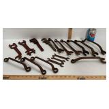 ANTIQUE FARM/TRACTOR WRENCHES