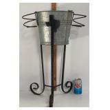 GALVANIZED METAL BEVERAGE TUB/CAN HOLDERS