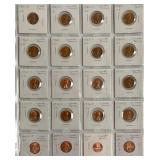 COLLECTION OF LINCOLN/WHEAT  PENNIES ( 1957-2009)