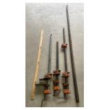 3 PIECE  2+ FT PONY BAR CLAMPS