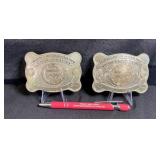 VNTG 1978 COMMEMORATIVE BELT BUCKLES