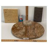 GRANITE LEATHERWORKING TOOLING SLABS