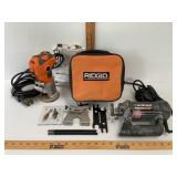RIDGID TRIM ROUTER & ROTOZIP TOOL