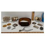 VINTAGES COLLECTIBLES/BELT/BUCKLES