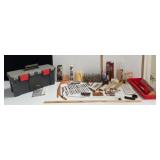LEATHERWORKING SUPPLIES & TOOLBOX
