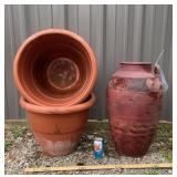 3 PC OUTDOOR PLANTERS