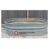 100 GAL OVAL GALVANIZED STOCK TANK