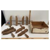 VNTG WOOD BOX & JORGENSEN WOOD CLAMPS