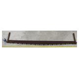 VNTG 2 MAN CROSSCUT SAW ~ 6.5 ' LONG