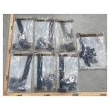 HEAVY DUTY GATE TEE HINGES & 1 POST LATCH