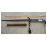VNTG COTTON SCALE WITH PEA WEIGHT & WINDOW WEIGHT