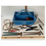 FARM TOTE WITH HOOF CARE  SUPPLIES