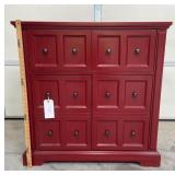 APOTHECARY STYLE  ACCENT CABINET