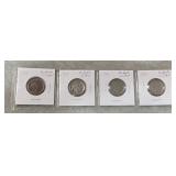 BUFFALO NICKELS 1927,1935,1936,1937