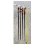 4 PONY JORGENSEN PIPE CLAMPS