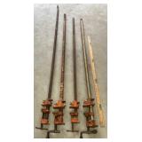 4 PONY BAR CLAMPS