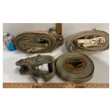 3 COUNT- 2' RATCHET STRAP SETS