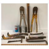 BOLT CUTTERS & PRY BARS