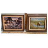 FRAMED WESTERN ART PRINTS