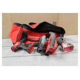 Craftsman V20 Combo Set w/Bag [tools only]