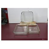 Glass Ovenware Lot [3]-Pyrex/Anchor Hocking