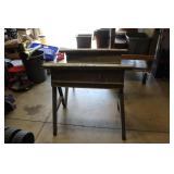 38' Folding Aluminum Saw Horses {2}