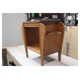 Vintage Wooden Magazine Rack/Table