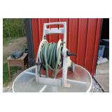 Garden Hose Reel and Hose