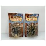 HARRY POTTER ACTION FIGURES TOM RIDDLE AND DUELING CLUB GILDEROY LOCKHART