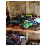 Poulan PL3314 Gas Powered Chainsaw, Poulan Elec. Chainsaw, Etc.