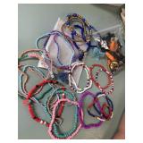 Girl's Friendship bracelets & Halloween beads