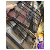 2 metal drawer dividers,