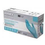 ammex medium 100 ct blue exam gloves