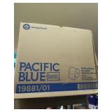 pacific blue 80 rolls toilet paper 1 ply