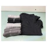 5 pk mens large 42-44 GILDAN tshirts  crew neck