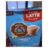vanilla latte kcups 20 ct  exp 5/26