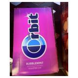 orbit bubble mint sugar free gum 12 pk 14pc@
