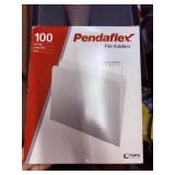 4 boxes 100ct @ pendaflex file folders