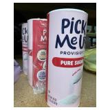 3 bottles pur sugar 20oz@ pick me up brand