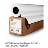 2 rolls HP Bond Paper 20# 36' x 500' each