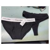 womens calvin klein size small underwear &