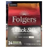 folgers kcups black silk dark blend 24ct