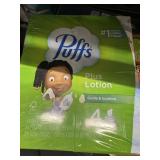 4 pk PUFFS tissues with lotion 56 per box