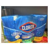 clorox wipes 3 pk, 2 crisp lemon, 1 fresh scent
