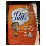 PUFFS tissues 3 boxes rectangular boxes 180@