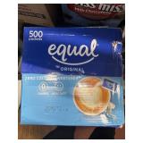 500 ct. equal ind. packs, box is open exp 10/28