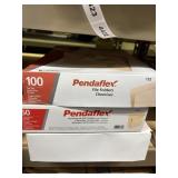 pendaflex 1 box regular size file folders, box is